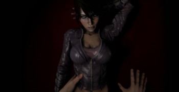 Morrigan Is Wearing Full Leather Just For You DarkDreams cgigirl vr porn video vrporn.com virtualreality